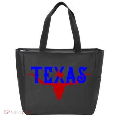 Texas Original State Longhorn Logo Tote Bag