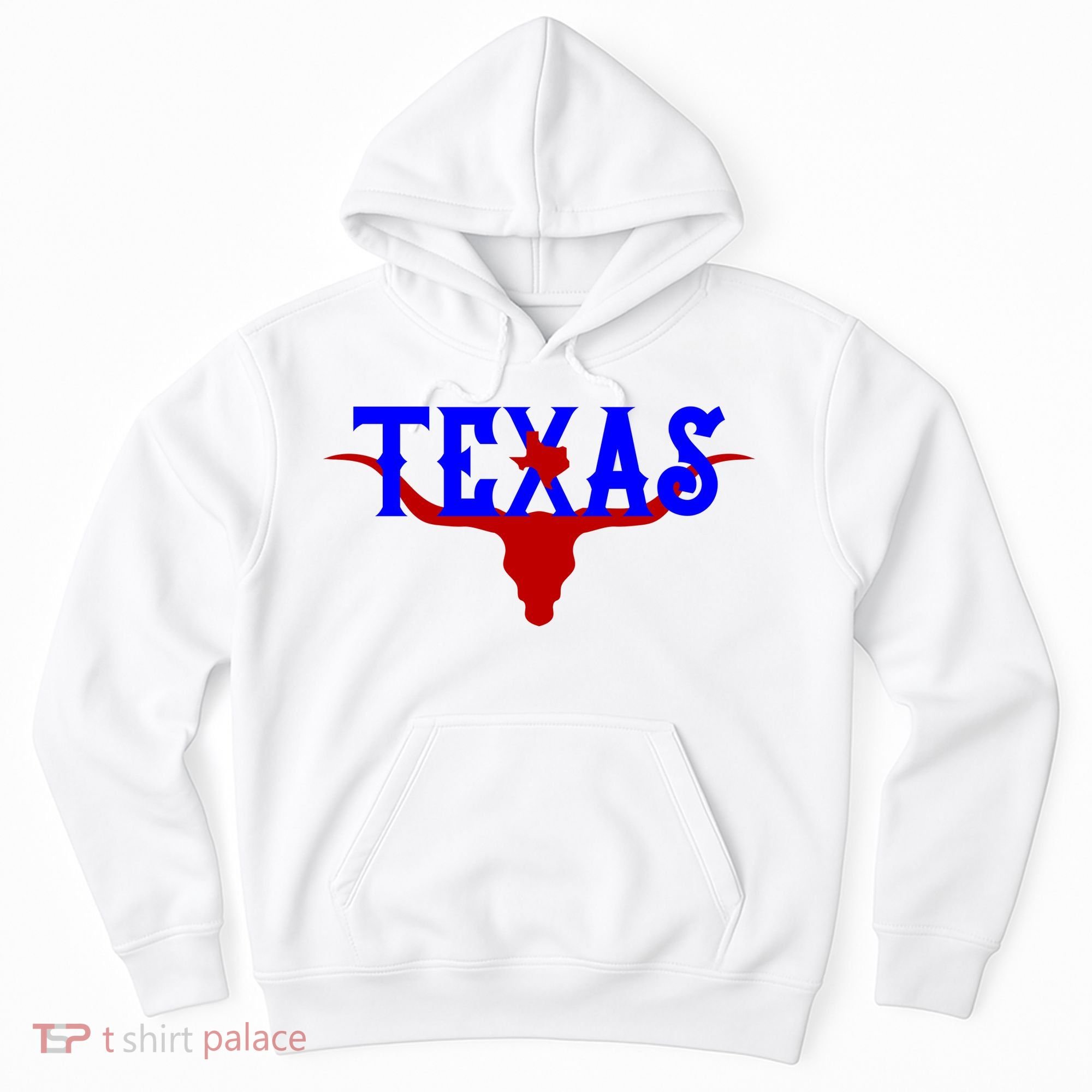 Texas Original State Longhorn Logo Hoodie