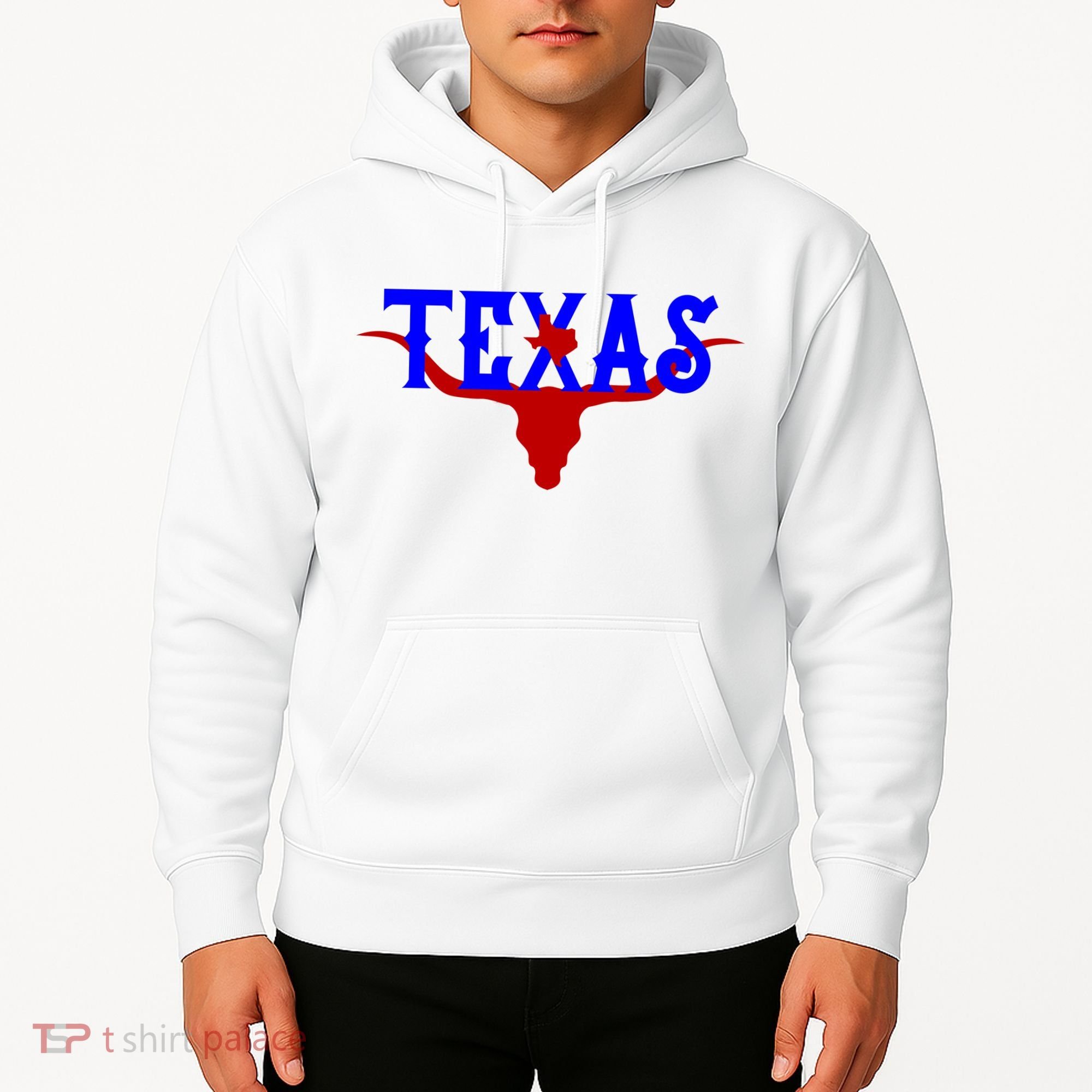 Texas Original State Longhorn Logo Hoodie