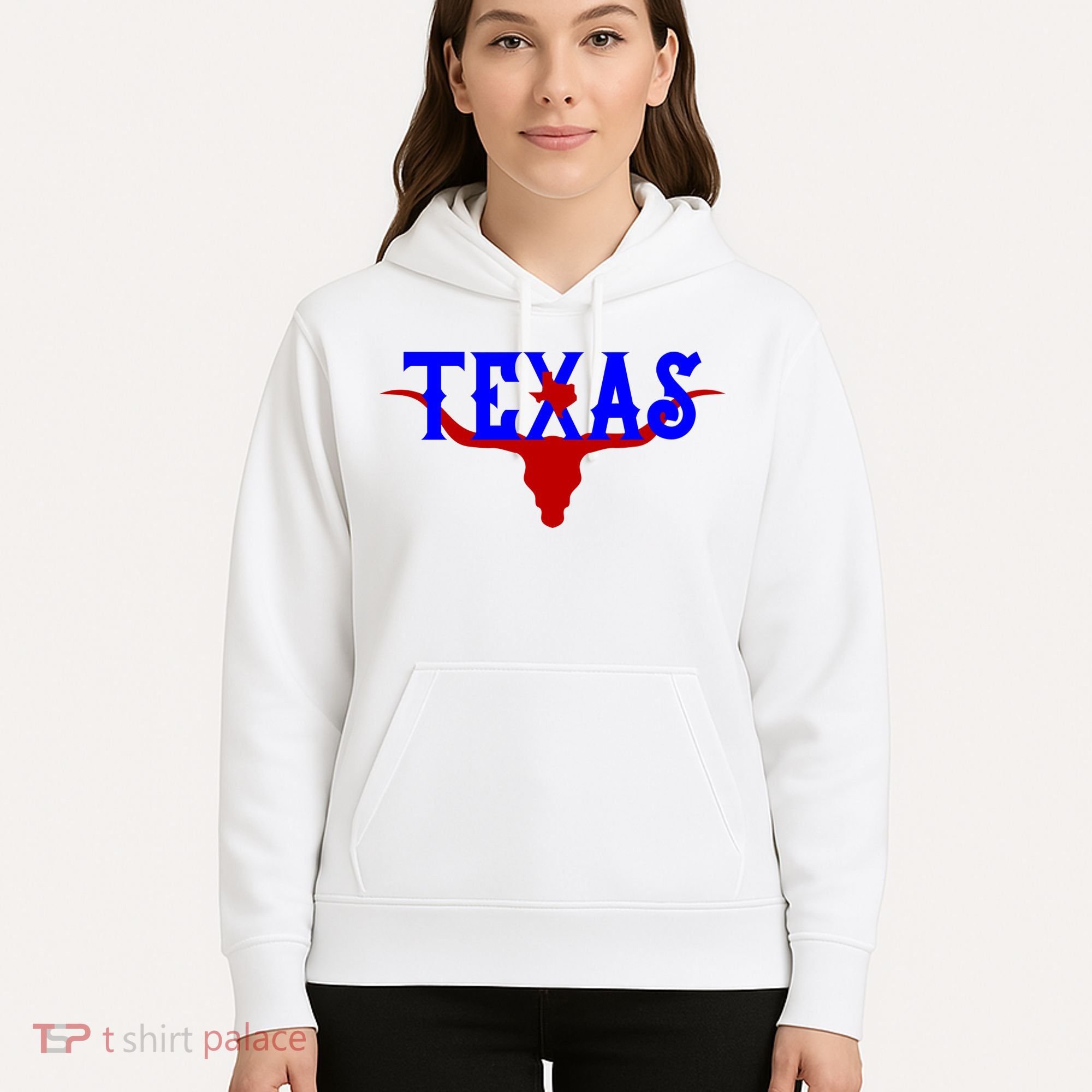 Texas Original State Longhorn Logo Hoodie