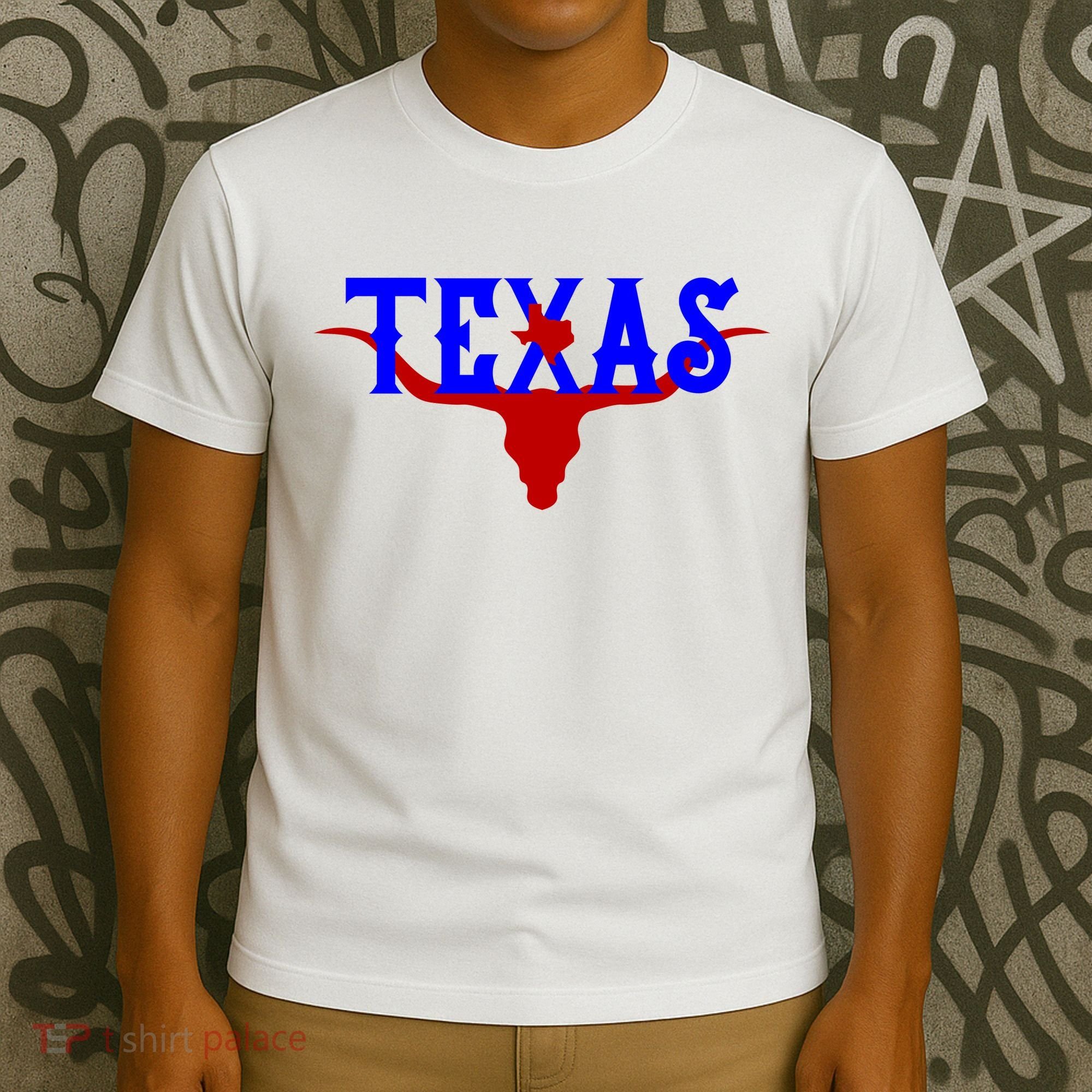 Texas Original State Longhorn Logo T-Shirt