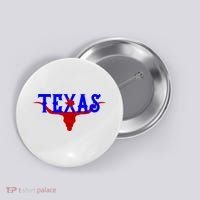 Texas Original State Longhorn Logo Button thumb 0