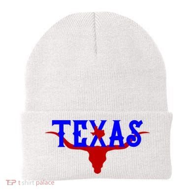 Texas Original State Longhorn Logo Beanie