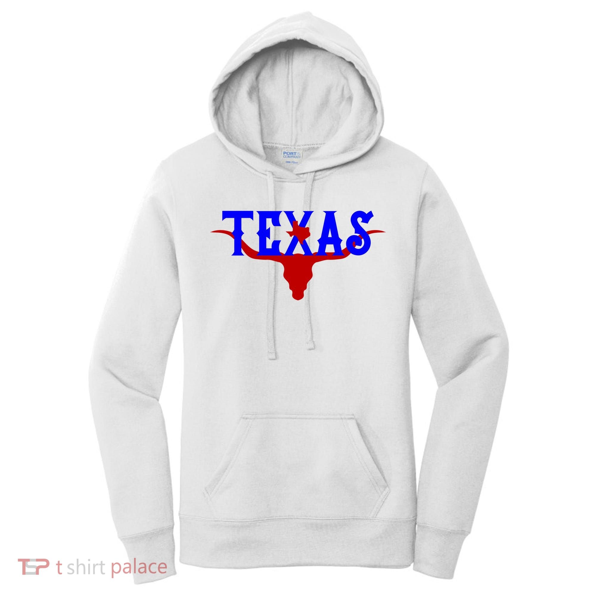 Texas Original State Longhorn Logo Women's Hoodie
