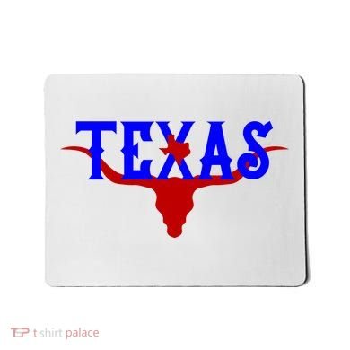 Texas Original State Longhorn Logo Mousepad