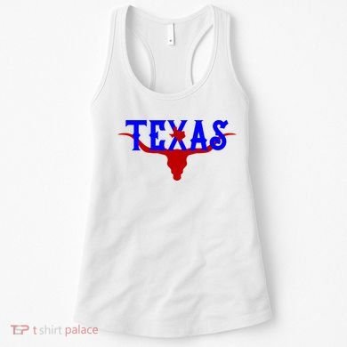 Texas Original State Longhorn Logo Women's Tank Top