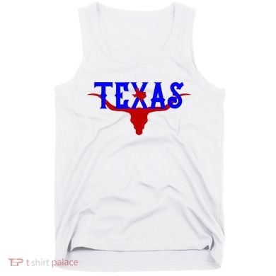Texas Original State Longhorn Logo Tank Top