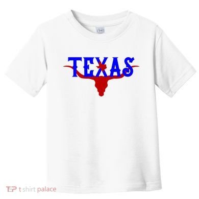 Texas Original State Longhorn Logo Toddler T-Shirt