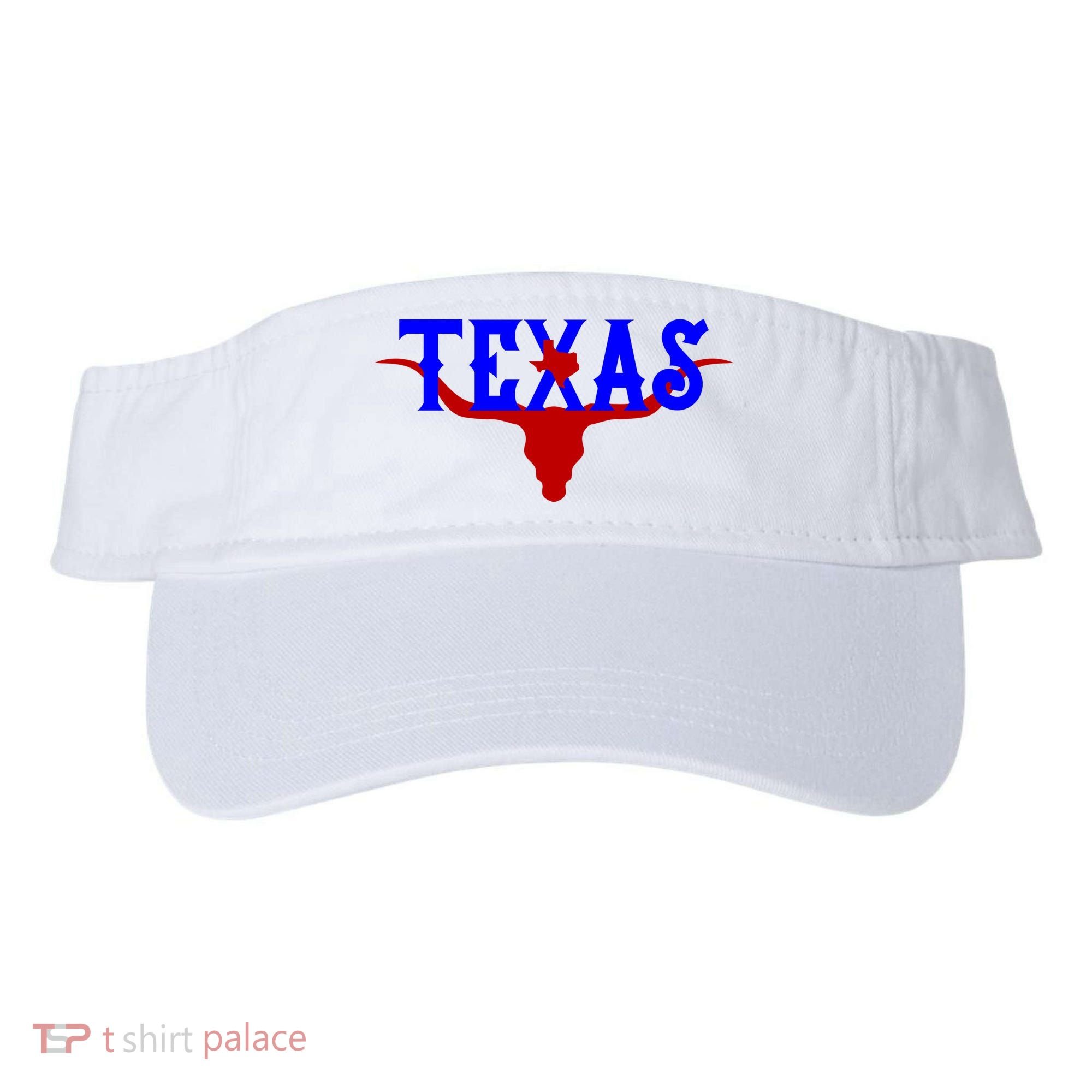 Texas Original State Longhorn Logo Visor