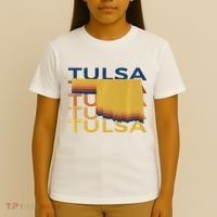 Tulsa Oklahoma T Vintage Ok Repeat T-Shirt thumb 4