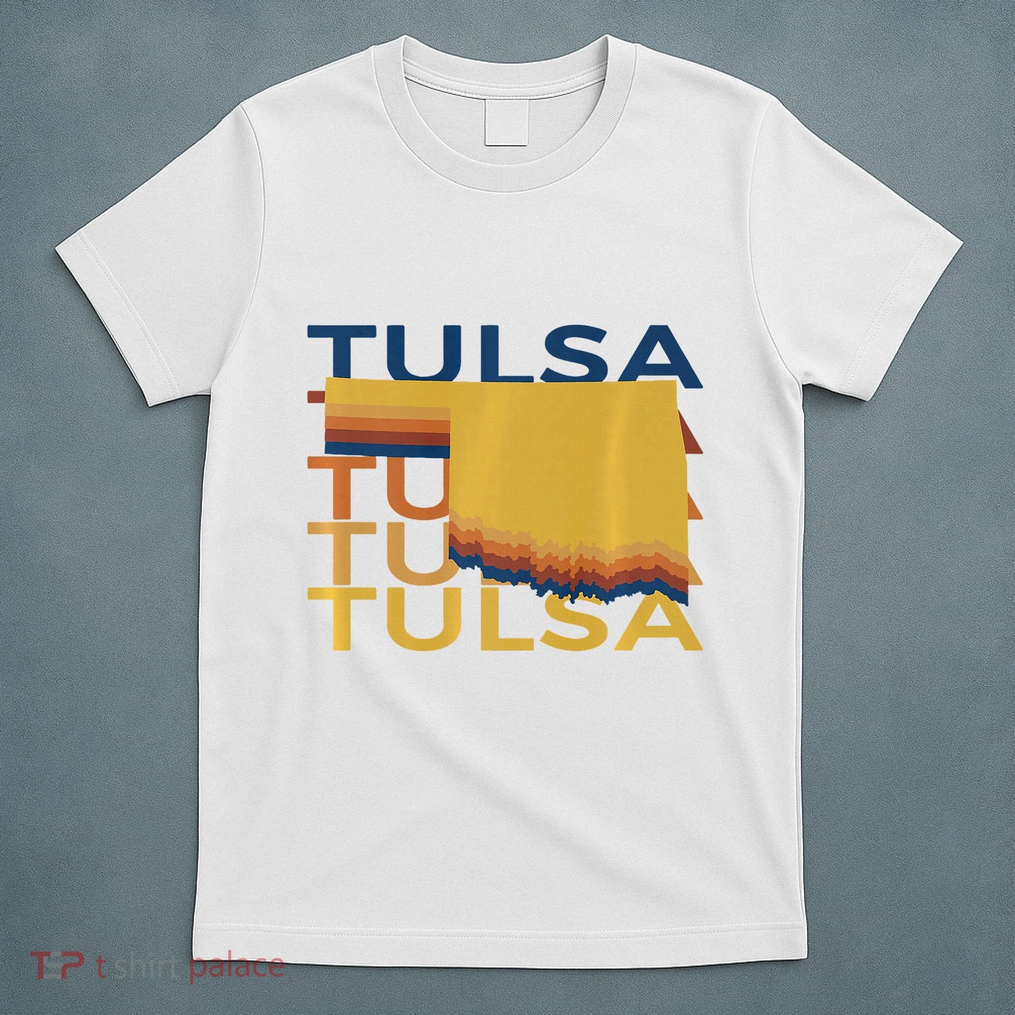 Tulsa Oklahoma T Vintage Ok Repeat T-Shirt