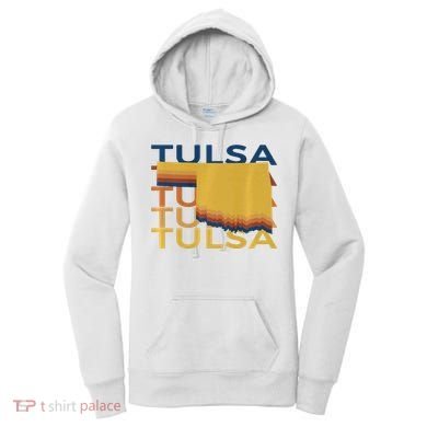 Tulsa Oklahoma T Vintage Ok Repeat Women's Hoodie