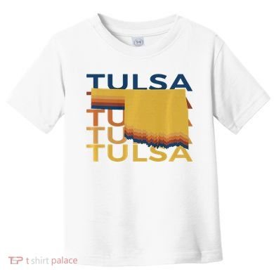 Tulsa Oklahoma T Vintage Ok Repeat Toddler T-Shirt