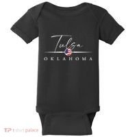 Tulsa Oklahoma Baby Bodysuit thumb 0