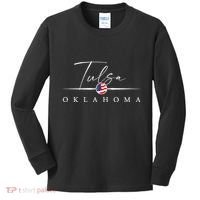 Tulsa Oklahoma Kids Long Sleeve Shirt thumb 0