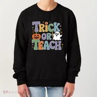 Trick Or Teach Gift Women's Sweatshirt thumb 0