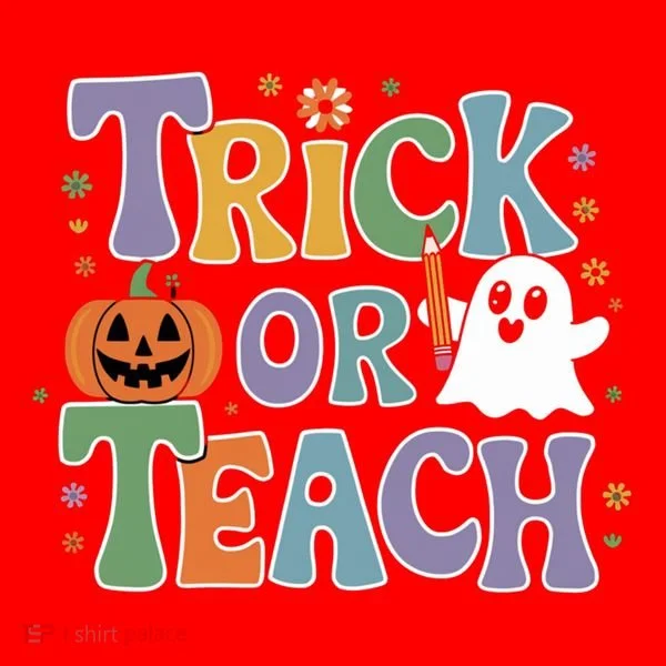 Trick Or Teach Gift Santa Hat