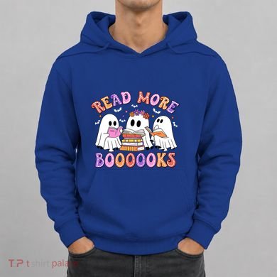 Trick Or Teach Read More Boooooks Teacher Ghost Halloween Gift Hoodie