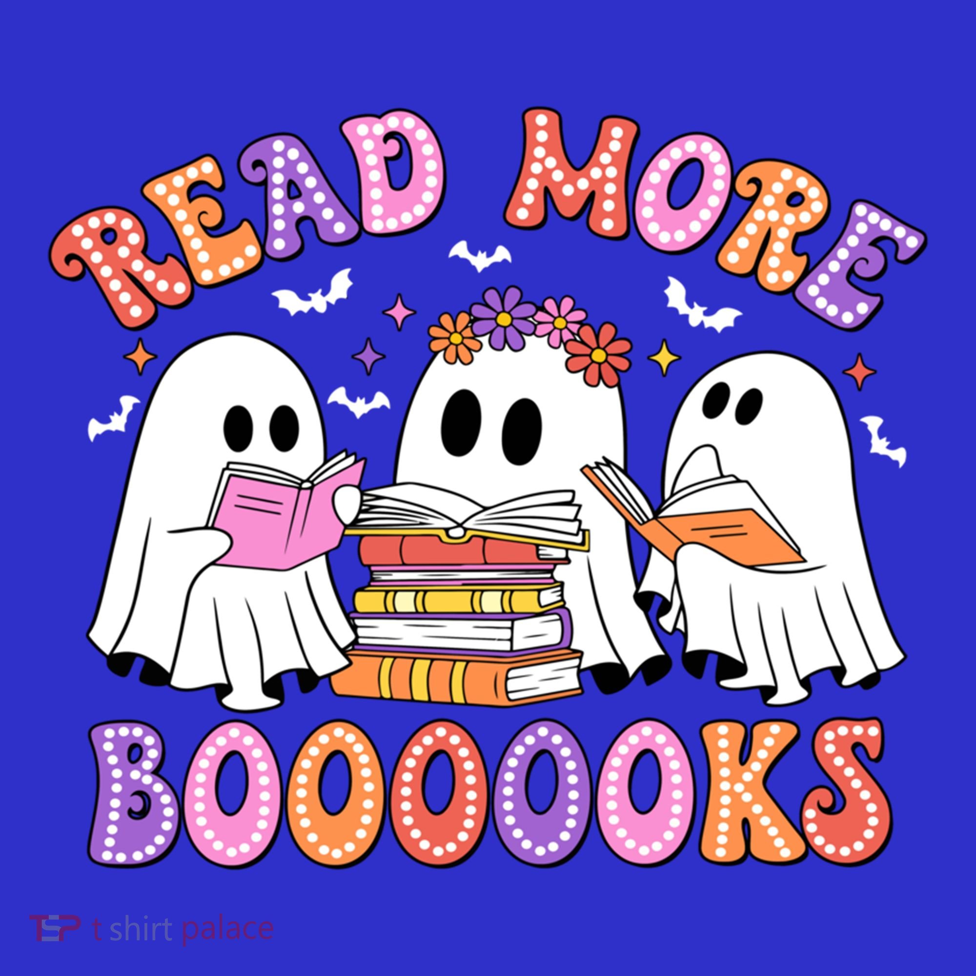 Trick Or Teach Read More Boooooks Teacher Ghost Halloween Gift Long Sleeve Shirt