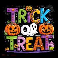 Trick Or Treat Halloween Cool Logo Coffee Mug thumb 5