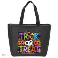 Trick Or Treat Halloween Cool Logo Tote Bag thumb 0
