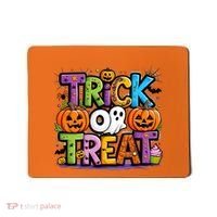 Trick Or Treat Halloween Cool Logo Mousepad thumb 0