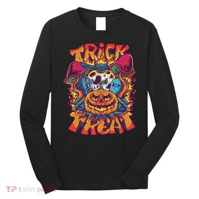 Trick Or Treat Unique Long Sleeve Shirt