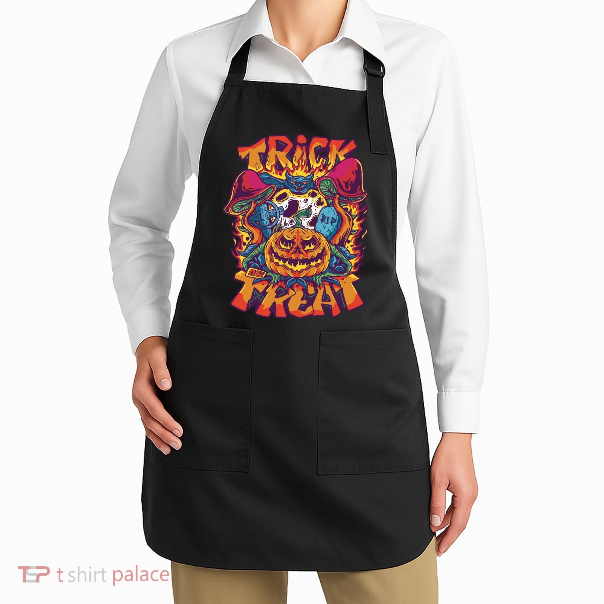 Trick Or Treat Unique Apron