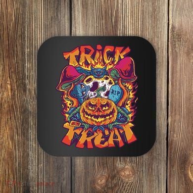 Trick Or Treat Unique Coaster