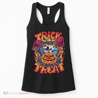 Trick Or Treat Unique Women's Tank Top