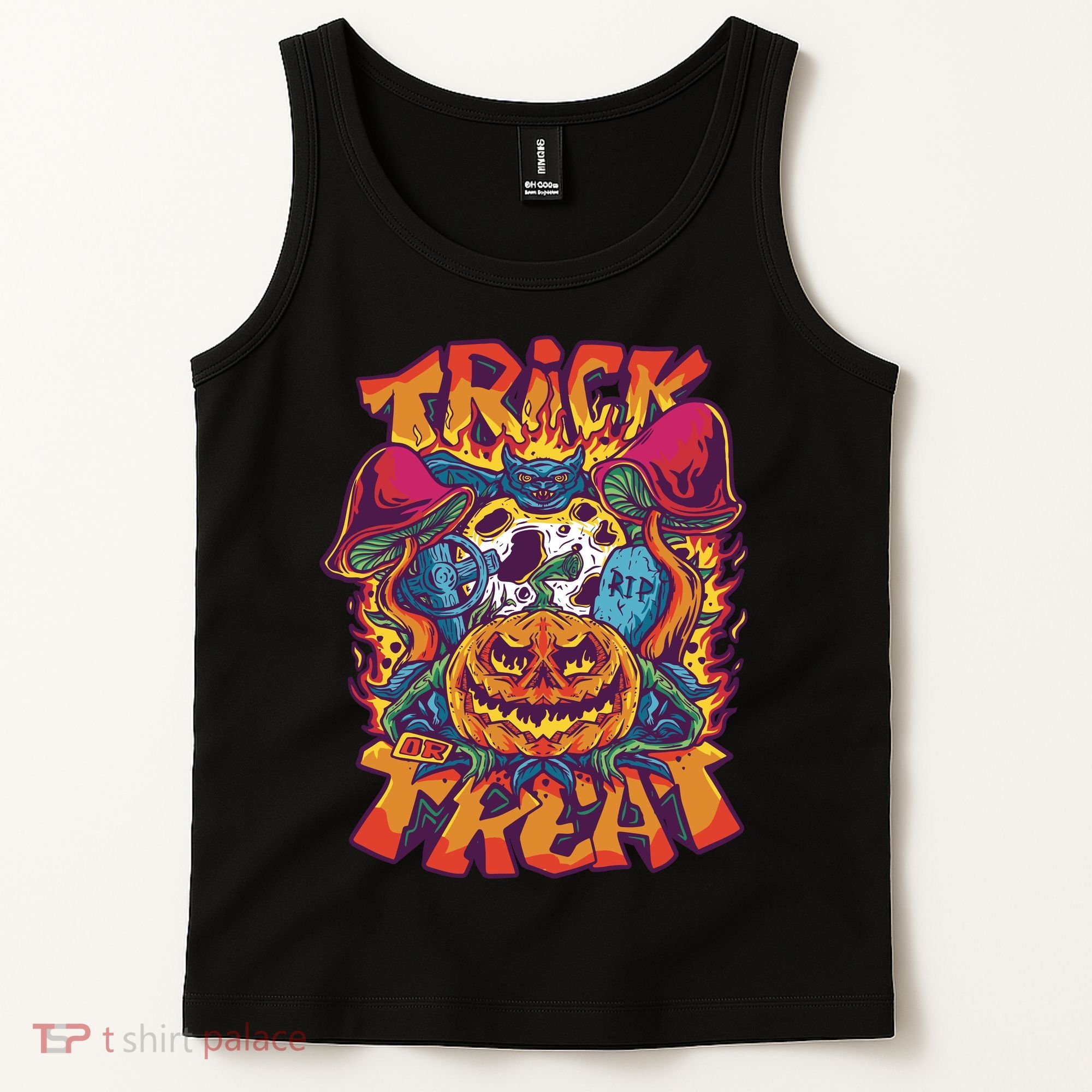 Trick Or Treat Unique Tank Top