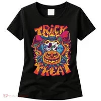 Trick Or Treat Unique Women's T-Shirt thumb 0