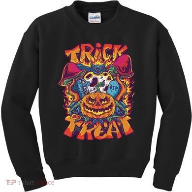 Trick Or Treat Unique Kids Sweatshirt