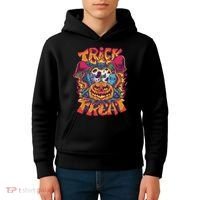 Trick Or Treat Unique Kids Hoodie thumb 4
