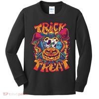 Trick Or Treat Unique Kids Long Sleeve Shirt thumb 0