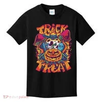 Trick Or Treat Unique Kids T-Shirt thumb 0