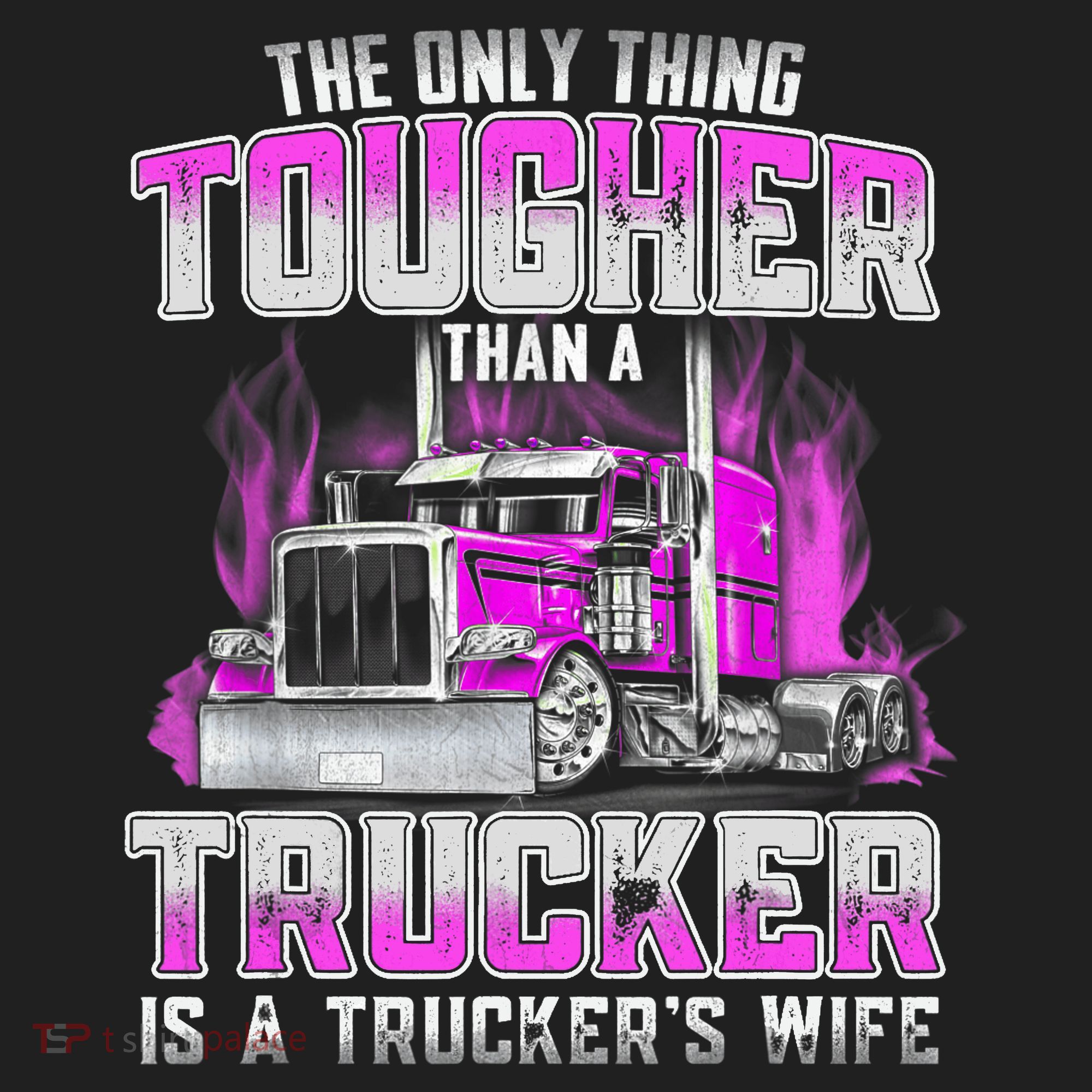 The Only Thing Tougher Than A Trucker Is A Trucker’s Wife Beanie