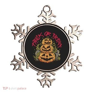 Trick Or Treat Three Pumpkin Design Ornament