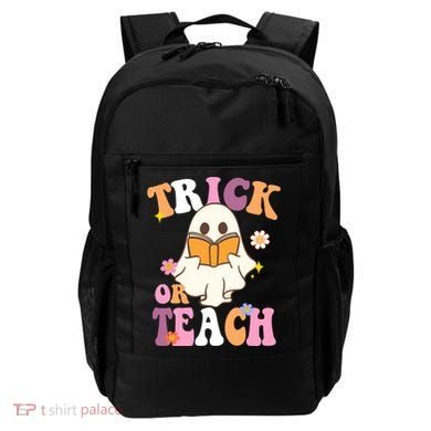 Trick Or Teach Cute Book Ghost Backpack
