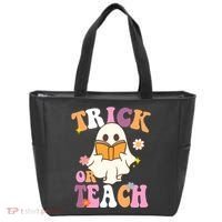 Trick Or Teach Cute Book Ghost Tote Bag thumb 0