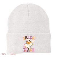 Trick Or Teach Cute Book Ghost Beanie thumb 0