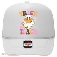 Trick Or Teach Cute Book Ghost Hat thumb 0