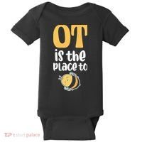 Therapist Occupational Therapy Ot Is The Pleace To Bee Baby Bodysuit thumb 0