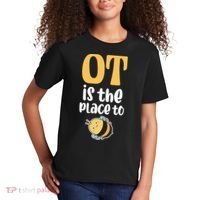 Therapist Occupational Therapy Ot Is The Pleace To Bee Kids T-Shirt thumb 2