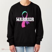 Thyroid Or Thyroid Awareness Or Thyroid Cancer Warrior Cute Women's Sweatshirt thumb 0