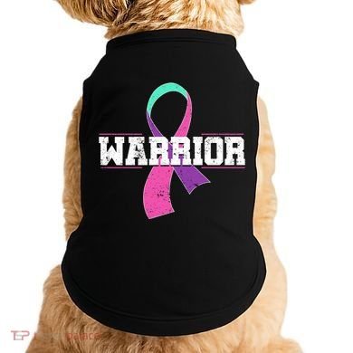 Thyroid Or Thyroid Awareness Or Thyroid Cancer Warrior Cute Doggie Tank