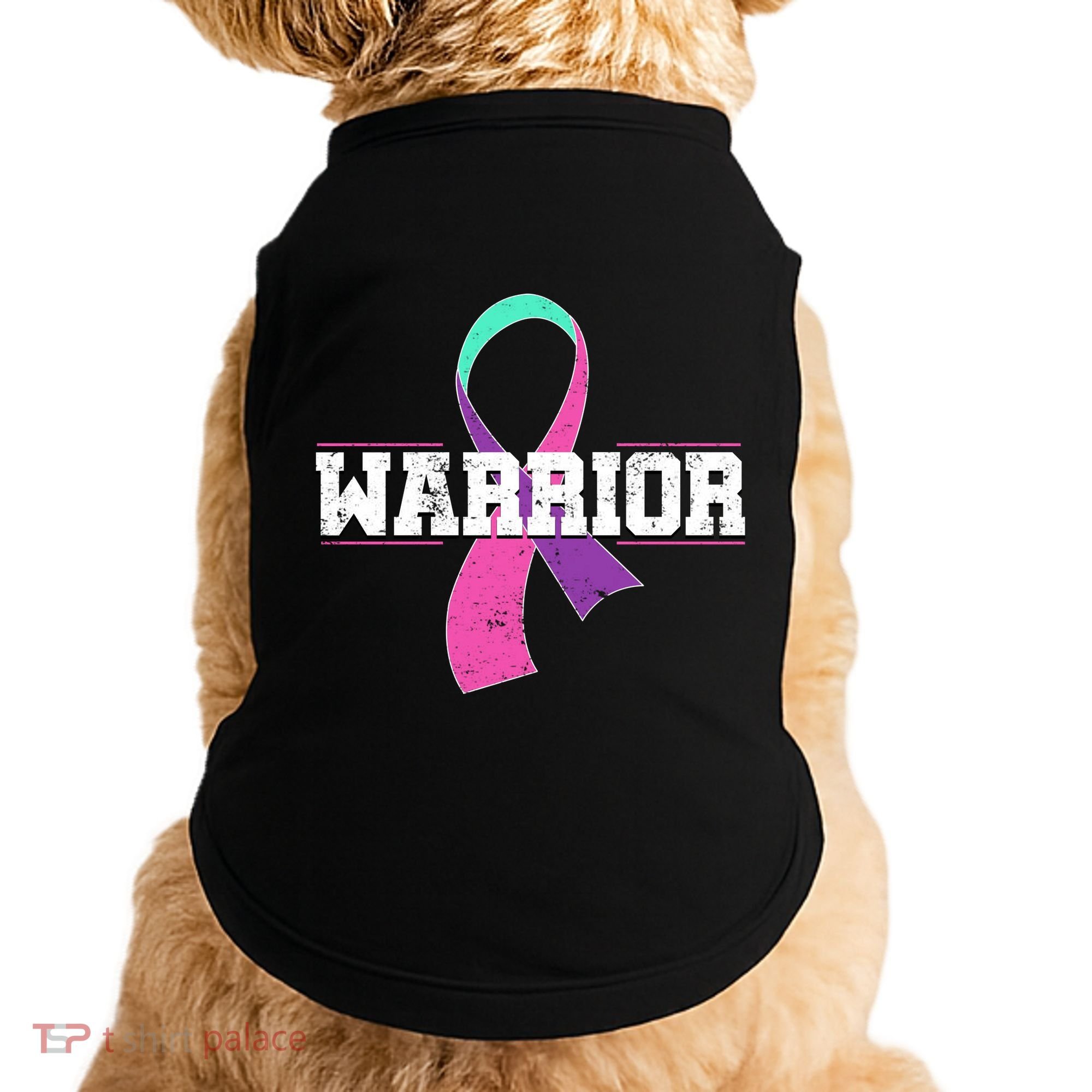 Thyroid Or Thyroid Awareness Or Thyroid Cancer Warrior Cute Doggie Tank