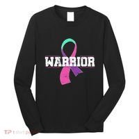 Thyroid Or Thyroid Awareness Or Thyroid Cancer Warrior Cute Long Sleeve Shirt thumb 0