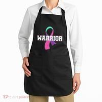 Thyroid Or Thyroid Awareness Or Thyroid Cancer Warrior Cute Apron thumb 2