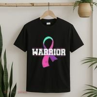 Thyroid Or Thyroid Awareness Or Thyroid Cancer Warrior Cute T-Shirt thumb 2